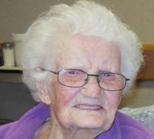 HAZEL CATHERINE MCLEAN  Obituary pic
