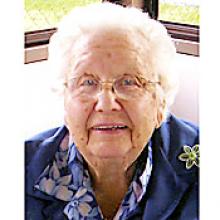 MARGUERITE ALICE THORIMBERT (VAN DER LINDEN)  Obituary pic