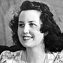 VIRGINIA ROSS SHAW (GEORGE)  Obituary pic