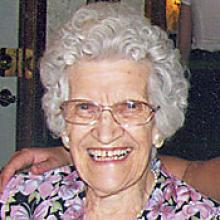 LOUISE HADDRELL (BREMNER)  Obituary pic