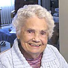 NELLIE P. ABEL Obituary pic