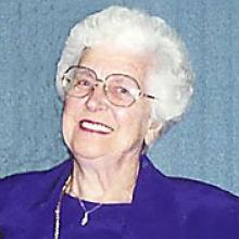 CLARA MARY BLACK (GREENING)  Obituary pic