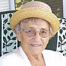 CECILE FORTIER (RUEL)  Obituary pic