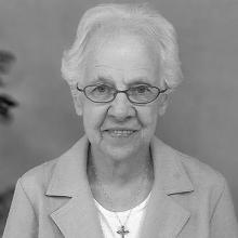 SISTER GABRIELLE (YVETTE) CLOUTIER SGM Obituary pic