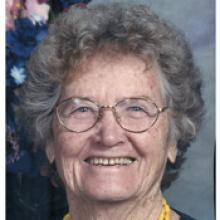ANNA GIESBRECHT  Obituary pic