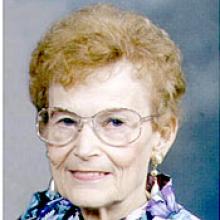 KATHERINE (TEENIE) ZACHARIAS  Obituary pic