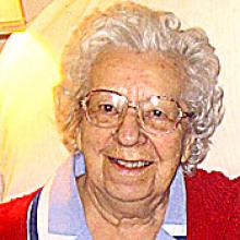 WILHELMINA THERESA OTT  Obituary pic