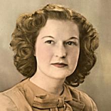 ALMA STORDEUR  Obituary pic