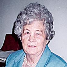 OLIVE CHOLOSKY  Obituary pic
