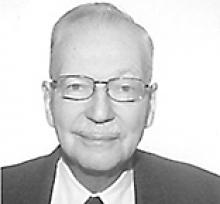 F. ALBERT BOOTH  Obituary pic