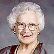 ELSIE LYDIA GAUER  Obituary pic