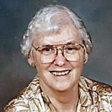 MARY ELLEN BROWN  Obituary pic
