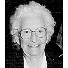 ALIDA VAN LEUSDEN (DE JONG)  Obituary pic