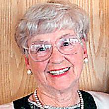MARGARET (PEGGY) ROBERTSON  Obituary pic