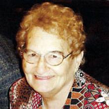 EVELYN CARPENTIER (ST. PIERRE)  Obituary pic