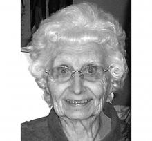 PAULINE PETO  Obituary pic