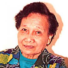 CONSOLACION ORDONEZ  Obituary pic