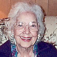 AGNES (MAISIE) WHITEHEAD  Obituary pic