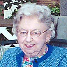 GWENETH MAUD CARPENTER  Obituary pic