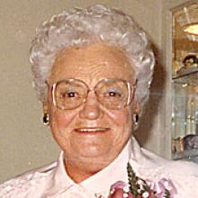 VIOLET ISABELLA SCHOLES (GILLIES)  Obituary pic