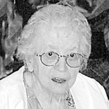 MABEL BROWN  Obituary pic