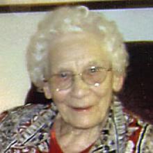 ETHEL EDITH EVANGELINE BRACKEN  Obituary pic