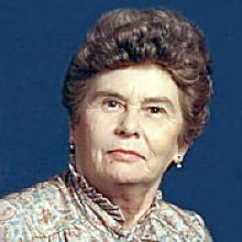 BEATRICE MINNIE JANE (MCEWEN) BOWIE  Obituary pic