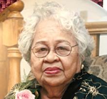 PURIFICACION VERGEL  Obituary pic