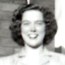 AUDREY FRANCIS JEFFS  Obituary pic