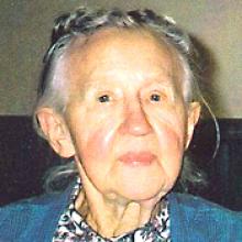 HELENA FEHR  Obituary pic