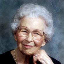 FLORENCE MAY ANDERSON (LILLIES)  Obituary pic