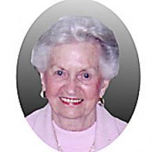 MARGARET (PEGGY) BAXTER (STAVELEY)  Obituary pic