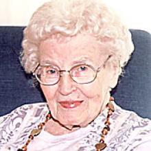 MARJORIE MCLEOD ROBERTSON  Obituary pic