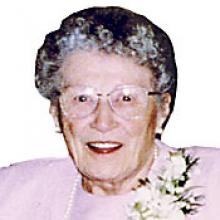 FRANCES (FANNY) LOGAN  Obituary pic