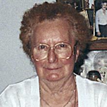 MABEL OLIVE LEFURGEY (BALDOCK)  Obituary pic