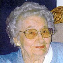 EDITH SINCLAIR  Obituary pic