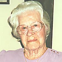 ALPHONSINE VANDAL (ST. GODARD)  Obituary pic