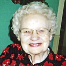 VERA MAE MACVICAR  Obituary pic