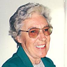 MARGARET (PEGGY) ALMA HIGGINS (MAGWOOD) -  Obituary pic