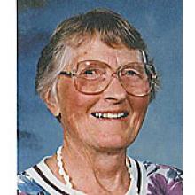 MARGARET (PEGGY) JEAN HARDY  Obituary pic