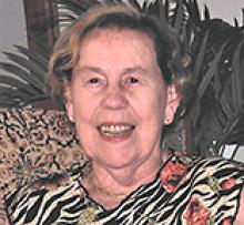 GERDA FAHR Obituary pic
