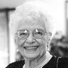 FRANCES ELLIOTT  Obituary pic