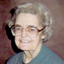 DORIS ELEANOR BENSON  Obituary pic