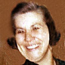 FLORENCE DELORME  Obituary pic