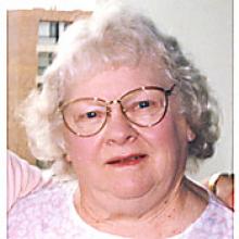 IRENE EVELYN CUFFE (NICOLSON)  Obituary pic