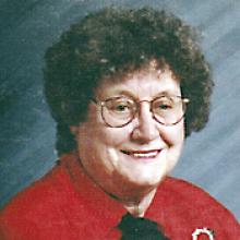 MARJORIE SINE  Obituary pic