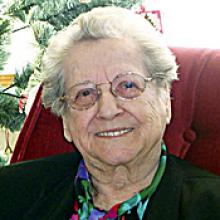 EVELINE B. LAURIN (DUFRESNE)  Obituary pic