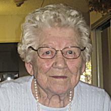 BERTHA PODJAN  Obituary pic