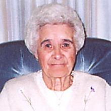 ALBERTE GIRARDIN (VOURIOT)  Obituary pic