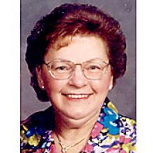 LUCILLE HIEBERT (MOQUIN)  Obituary pic